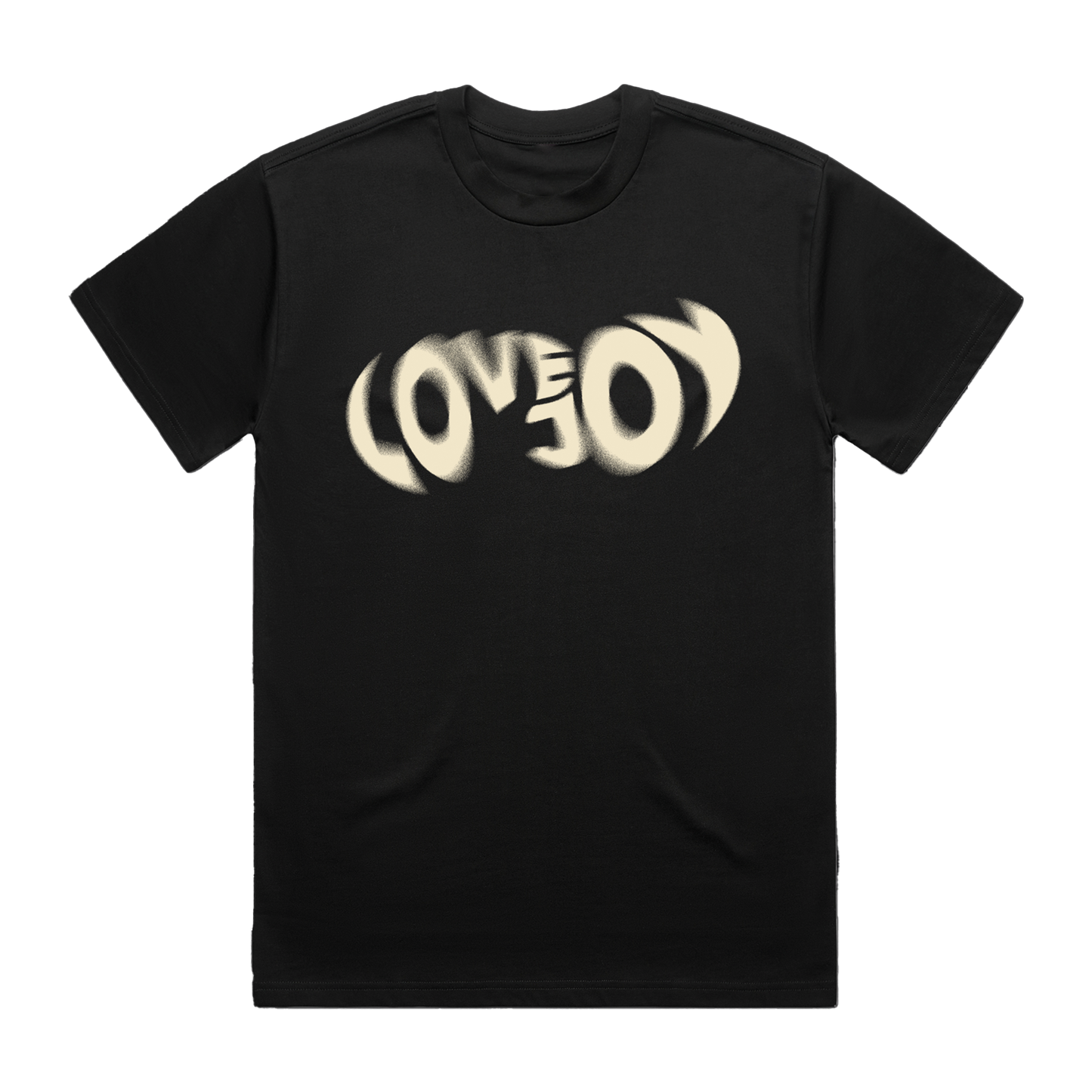 Lovejoy Blurred Logo T-Shirt (Black)