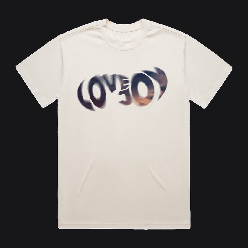 Lovejoy Logo (White) T-shirt [PREORDER]