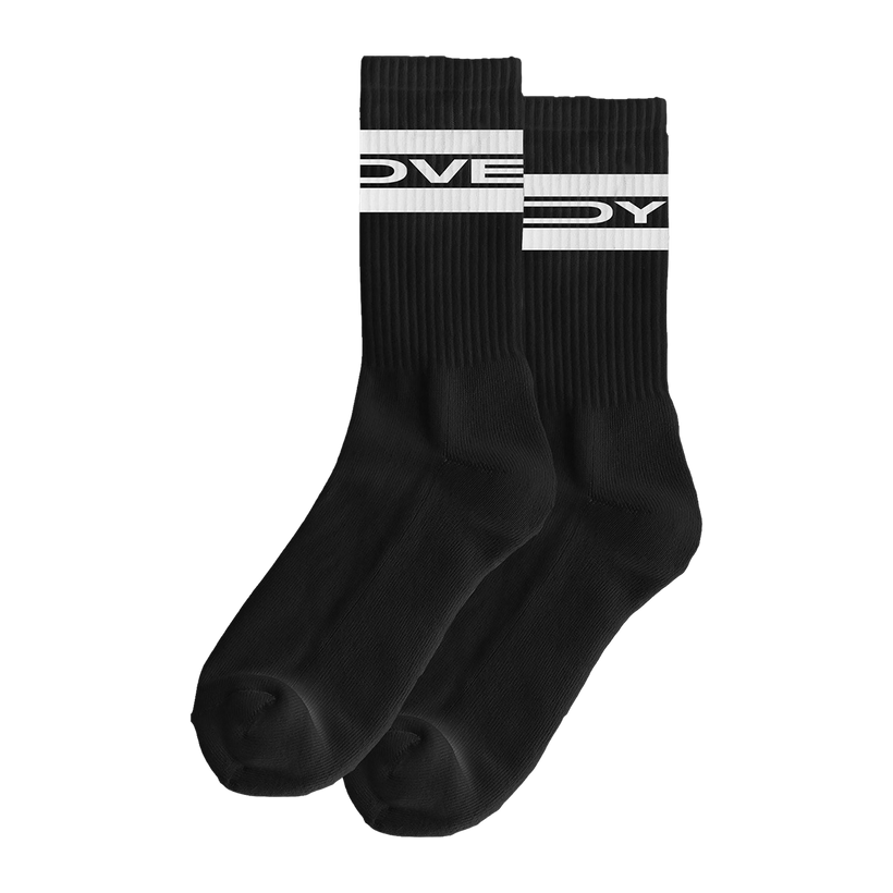 Longjoy Black Socks