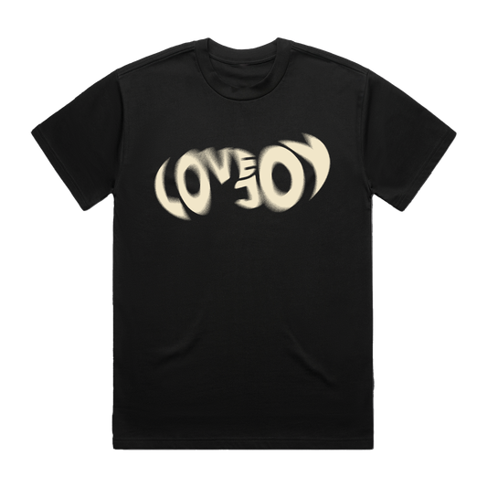 Lovejoy Blurred Logo T-Shirt (Black)